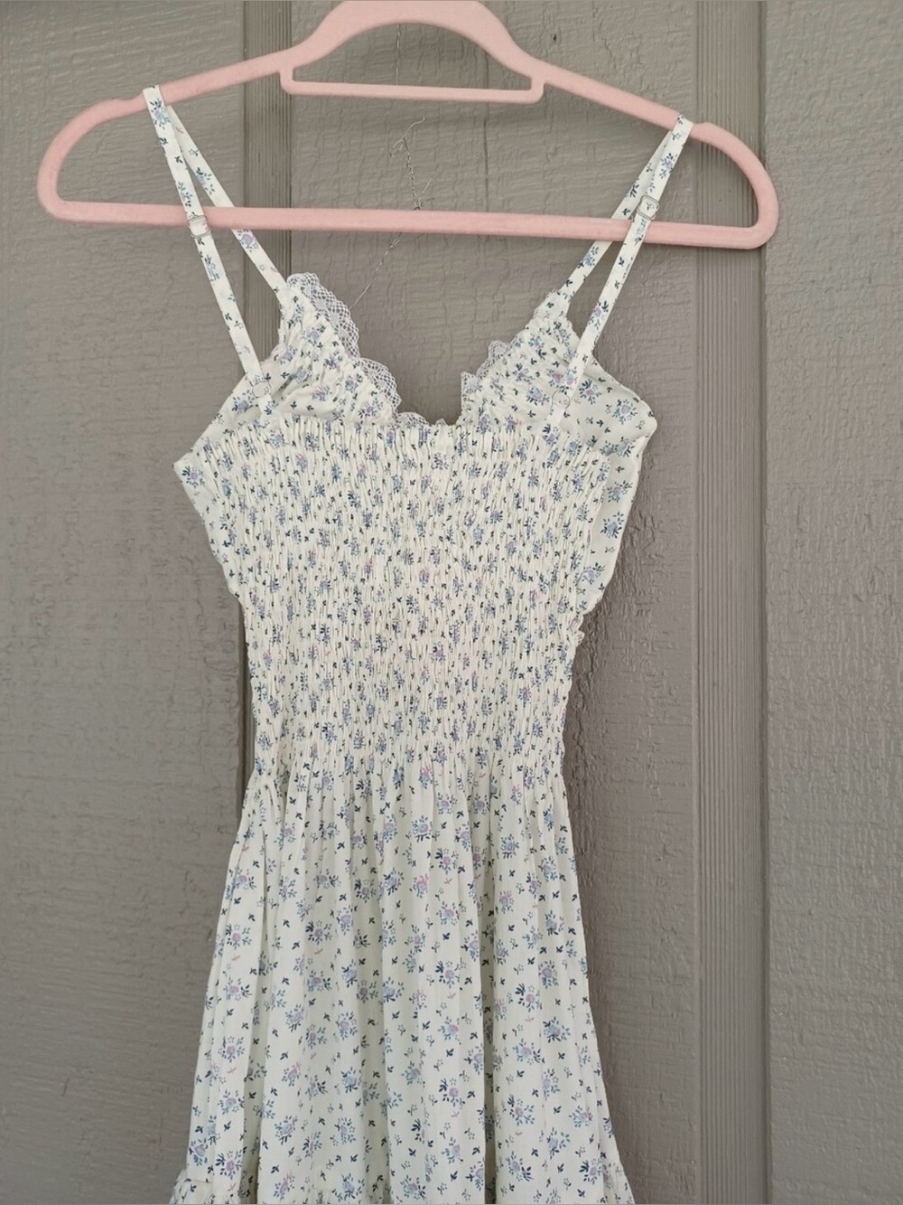 NWT‼️ CB POSITANO CHIFFON FLORAL TIERED SMART DRESS 100% COTTON🌸